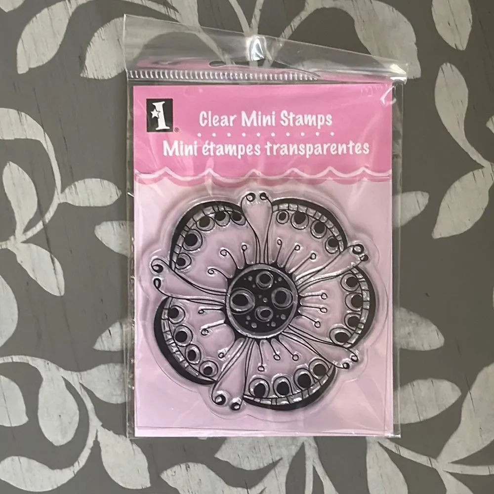 Clear Mini Flower Stamp
